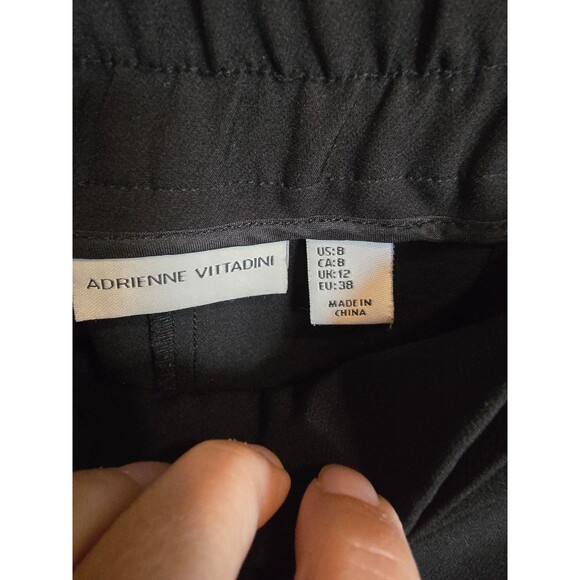Adriene vittadine wide leg black pants size 8 - Picture 6 of 9